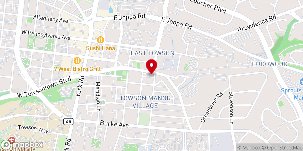 Map showing location of Burrells Spiritual Psychology Ministry Inc