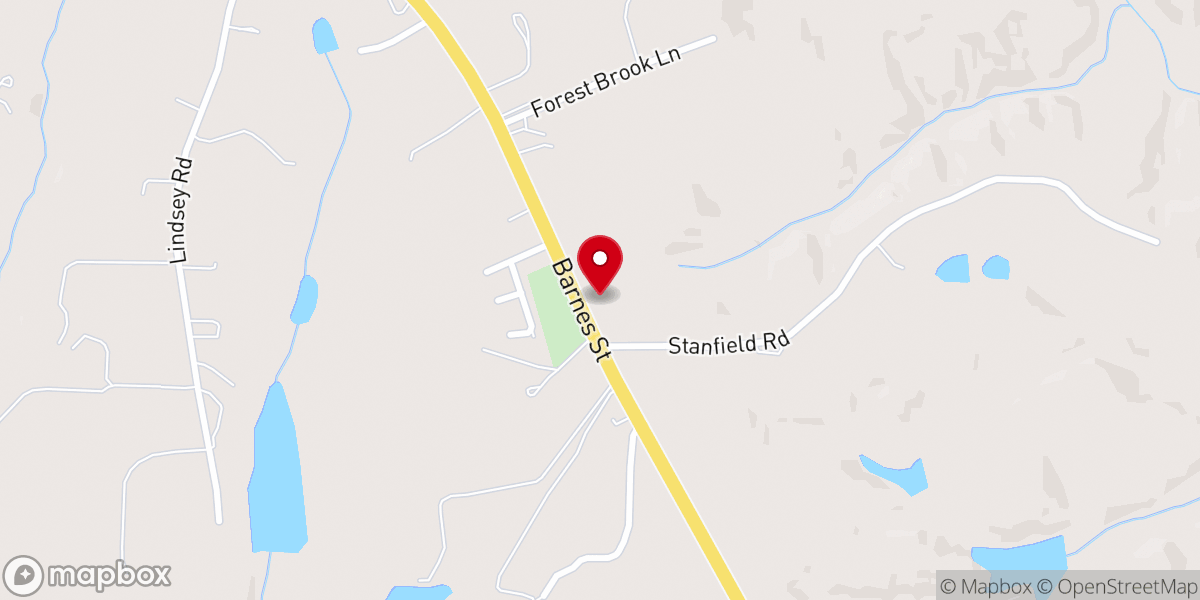 Map showing location of Lowes United Methodist Church