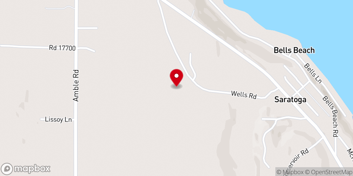 Map showing location of Wild Hearts on Whidbey