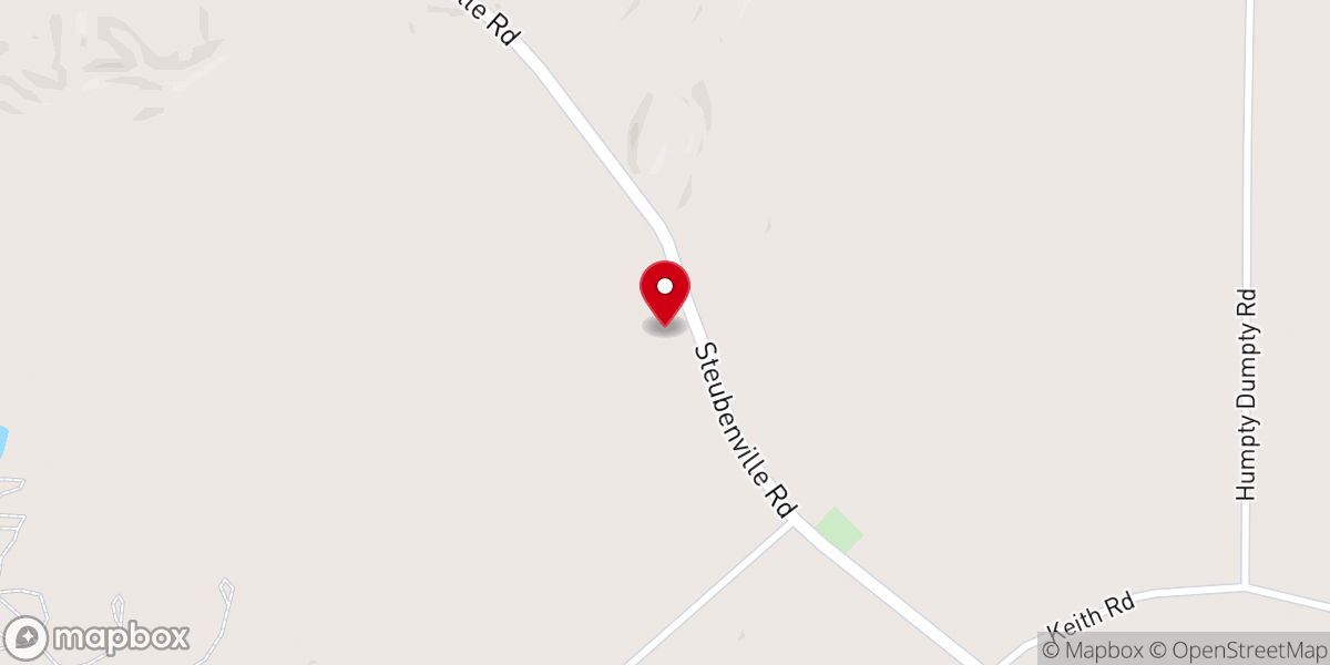 Map showing location of Saint Paul's Reformed Lutheran Church