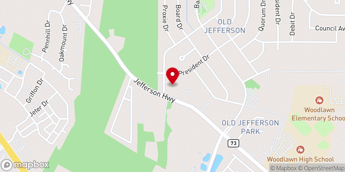 Map showing location of Union City Chapel