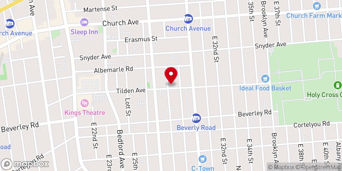 Map showing location of Granite Church Worship Center
