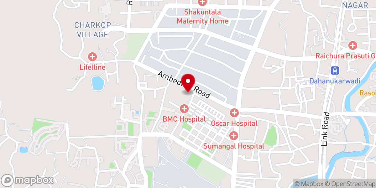 Map showing location of BBA Tamil Church