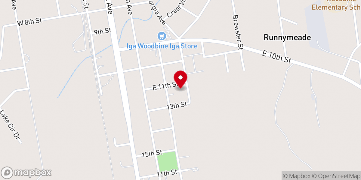 Map showing location of Miracle Temple Church of God by Faith stands firm as a