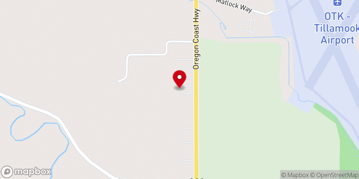 Map showing location of Bethel Baptist Church