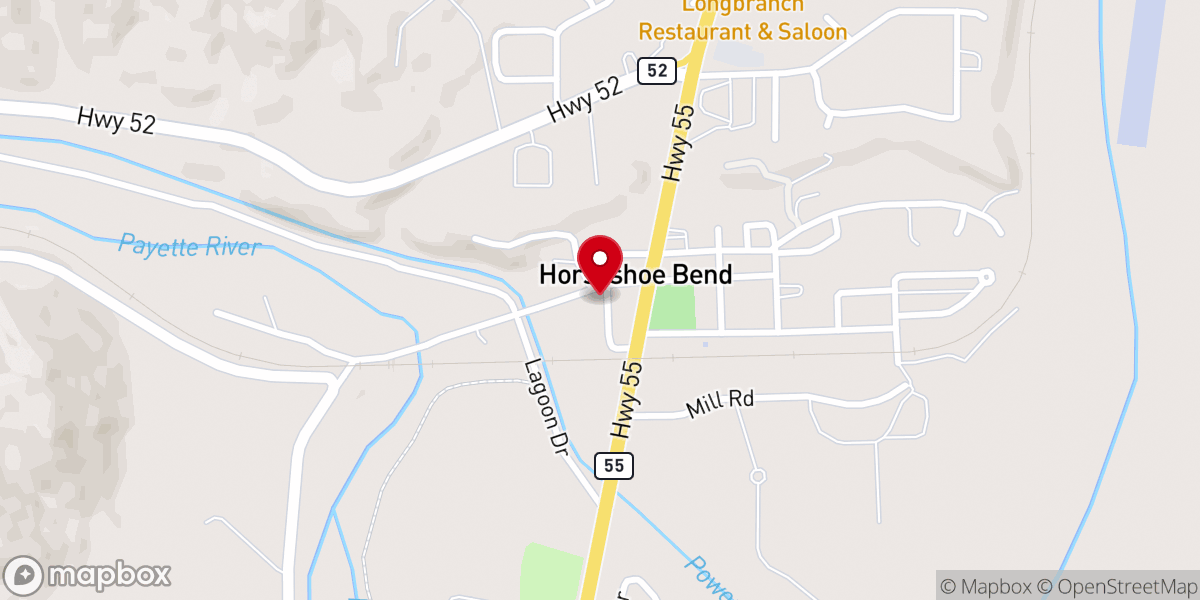 Map showing location of Covenant Community Church