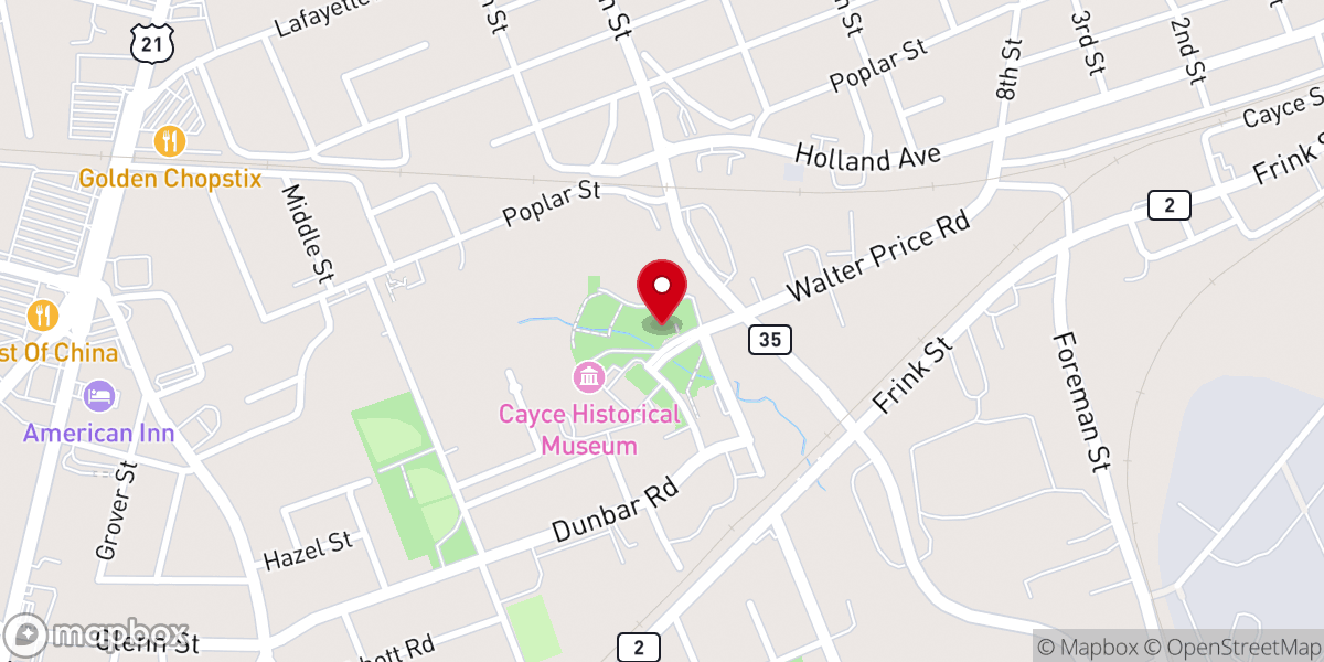 Map showing location of Granby Gardens Park