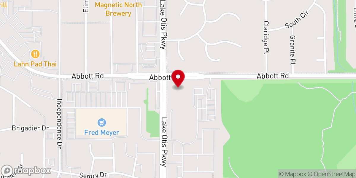 Map showing location of Unite Church