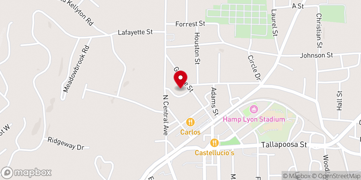 Map showing location of Arbor - Cornerstone First Global Methodist Church
