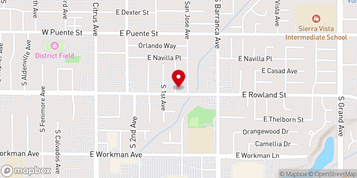 Map showing location of Grace and Truth Baptist Church