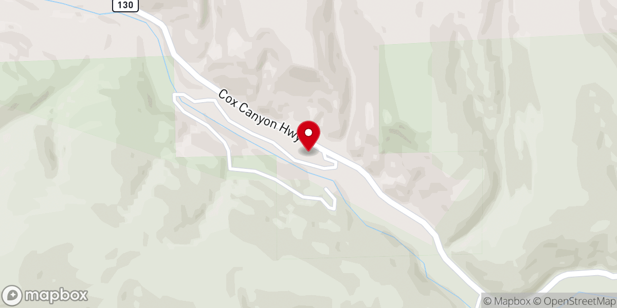 Map showing location of Sivells Baptist Camps