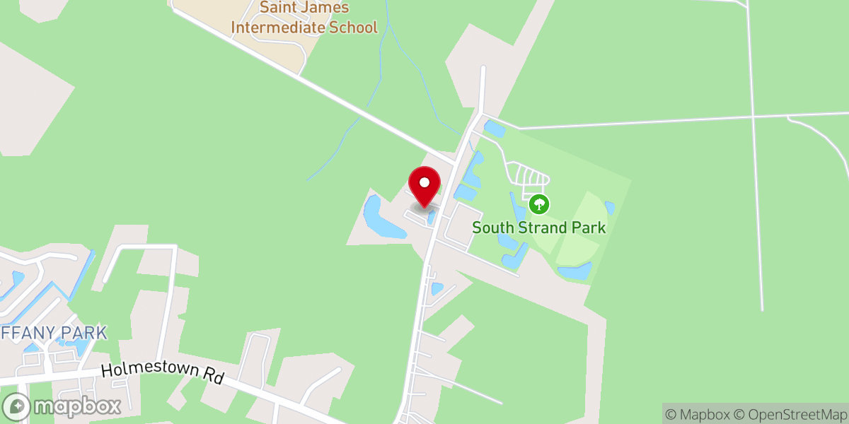 Map showing location of Solid Rock Ministries Inc