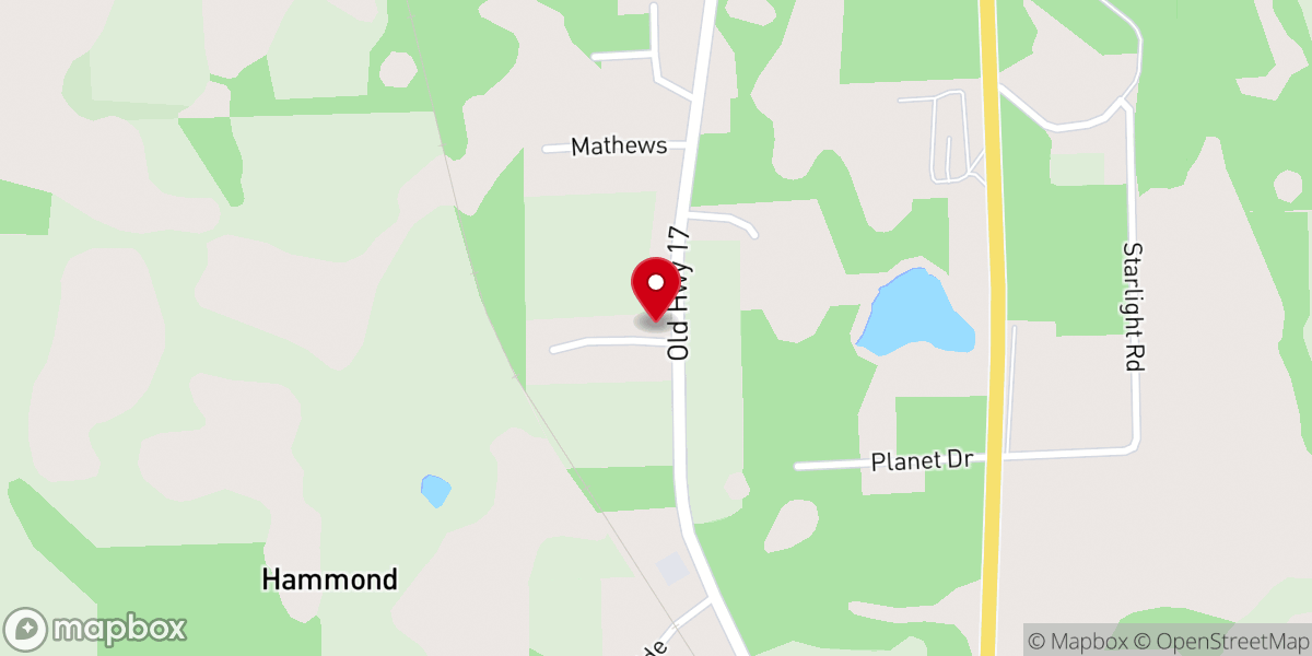 Map showing location of Elizabeth Baptist Missionary