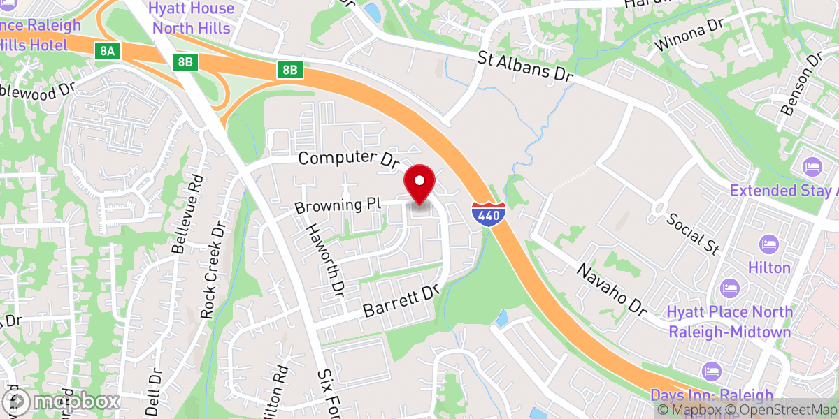 Map showing location of Heartspace Spiritual Resources Inc