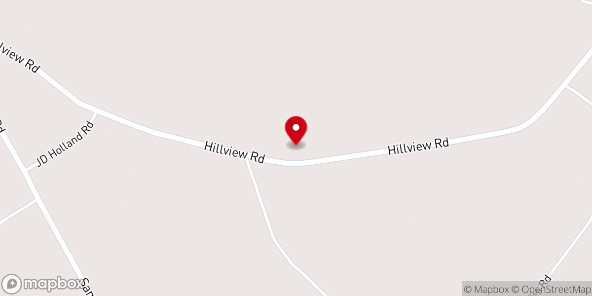 Map showing location of Georgia Primitive Baptist Camp