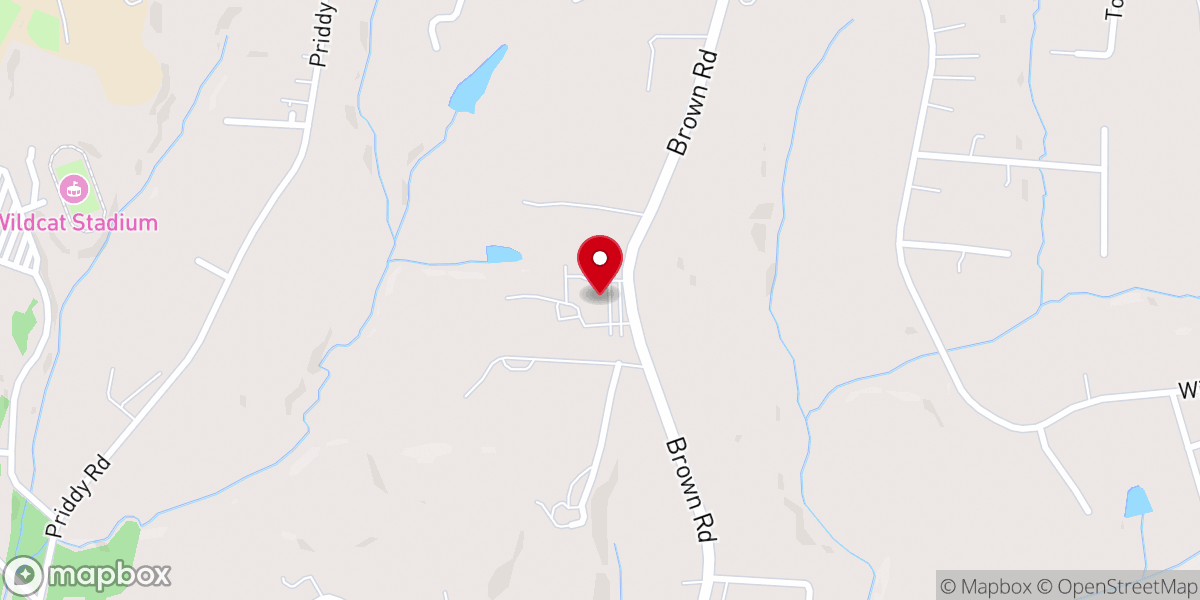 Map showing location of King Christian Center
