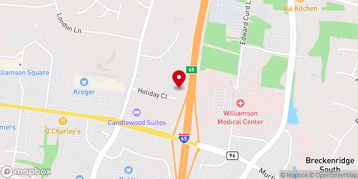 Map showing location of Cross Generations Church