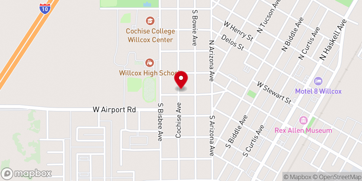 Map showing location of Grace Chapel