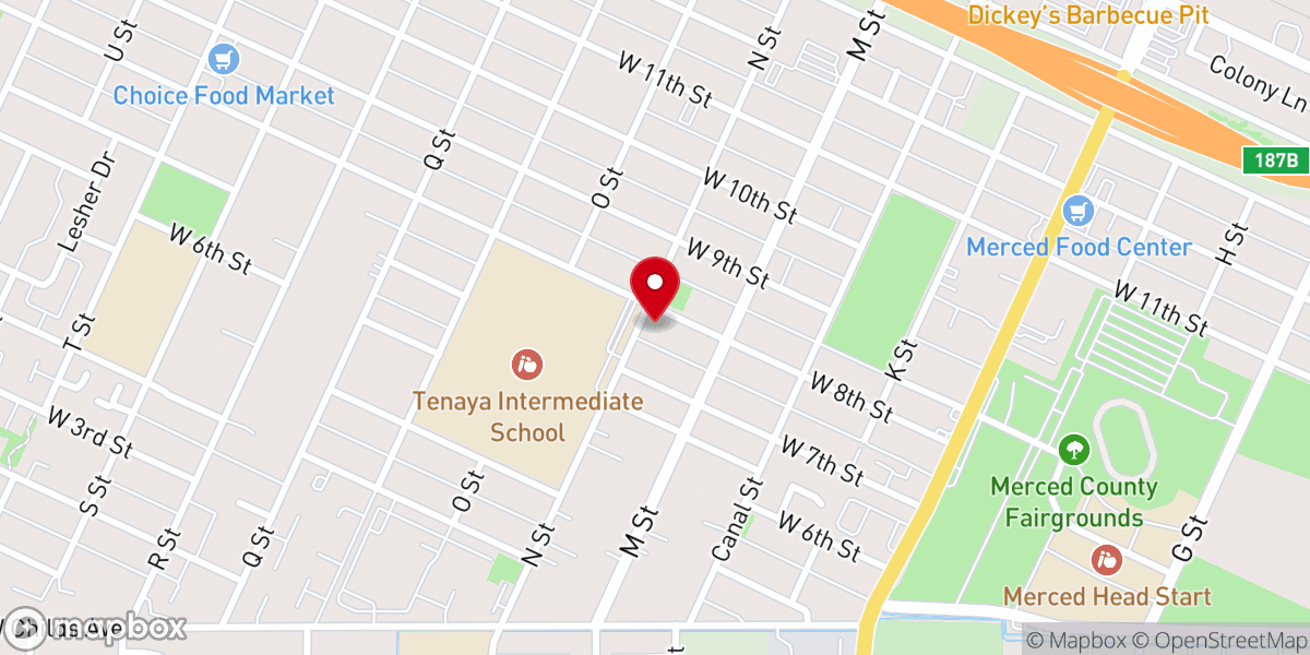 Map showing location of Mt Pisgah AME Zion Church