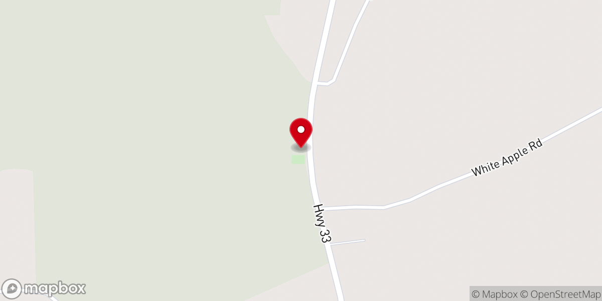Map showing location of Springhill Church