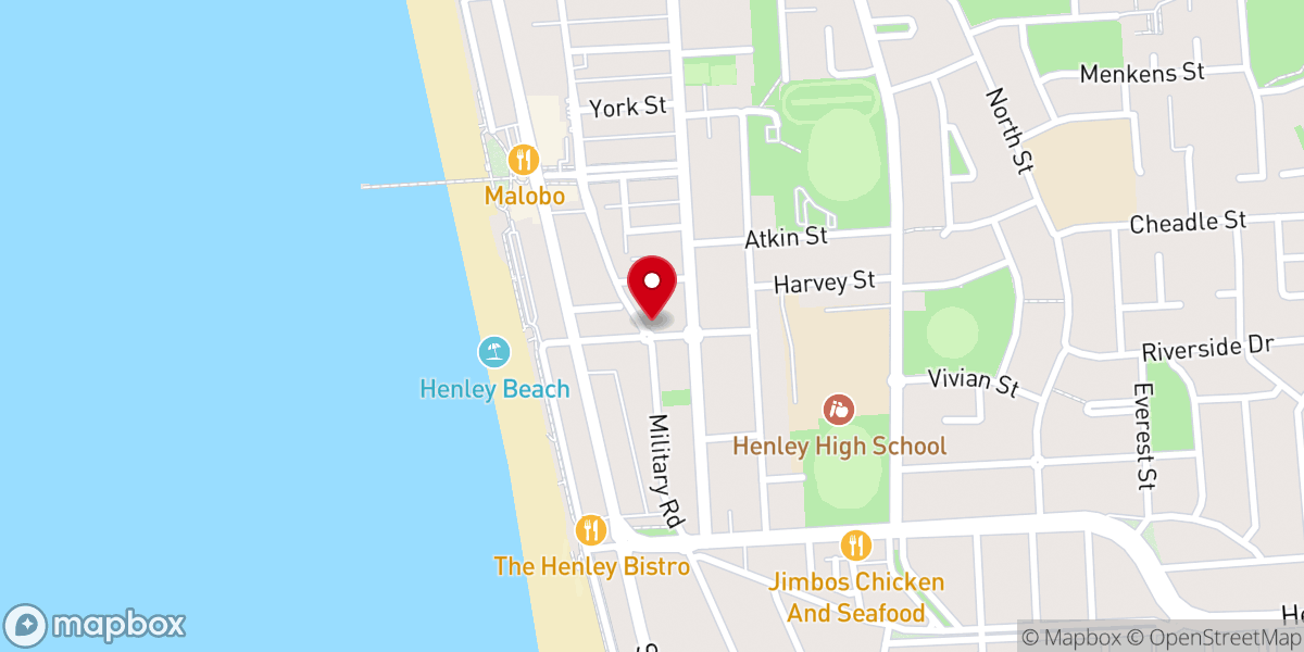 Map showing location of St Michael & All Angels' Anglican Church
