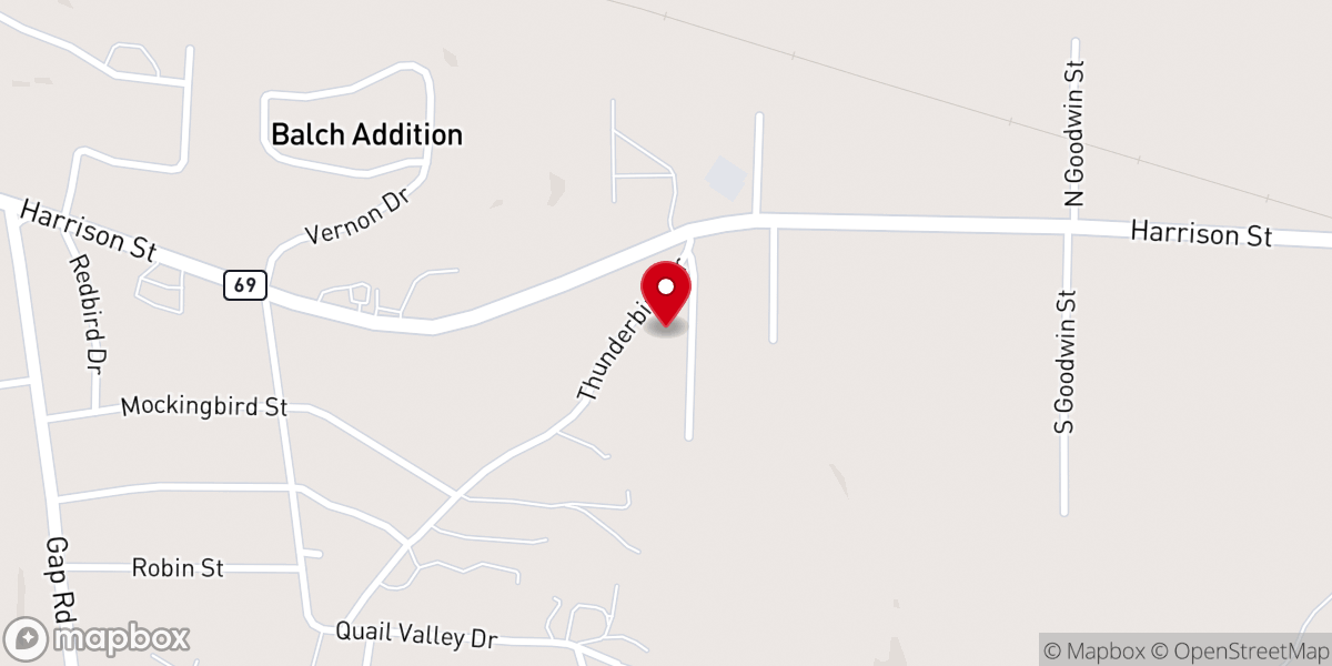 Map showing location of Jubilee Family Church