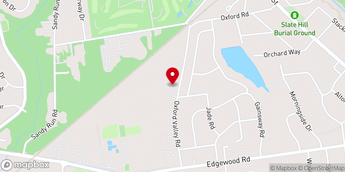 Map showing location of Riverstone Church