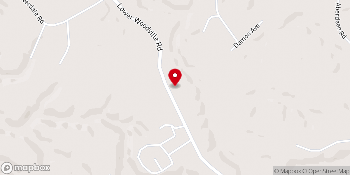 Map showing location of Forest Aid Baptist Church