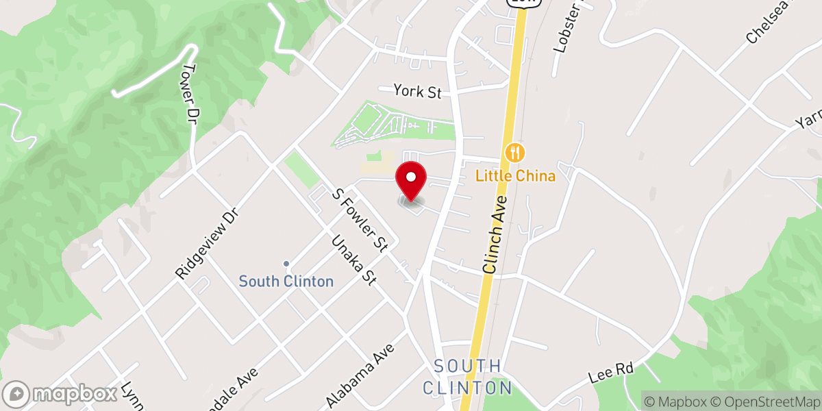 Map showing location of The Southern Baptist Conference of the Deaf Inc