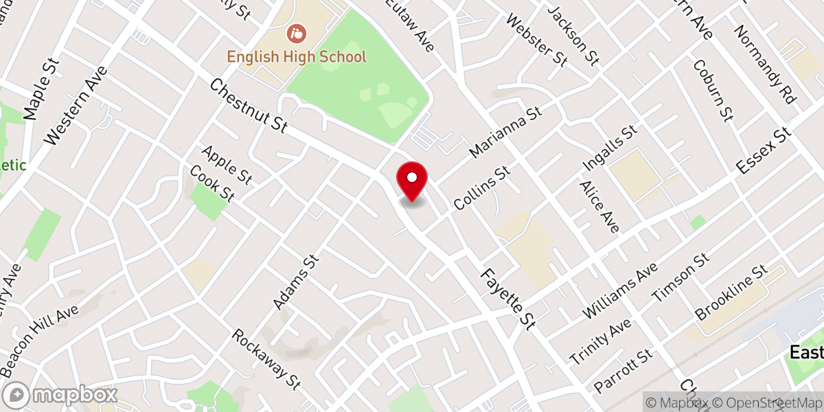 Map showing location of Open Door Evangelical Church
