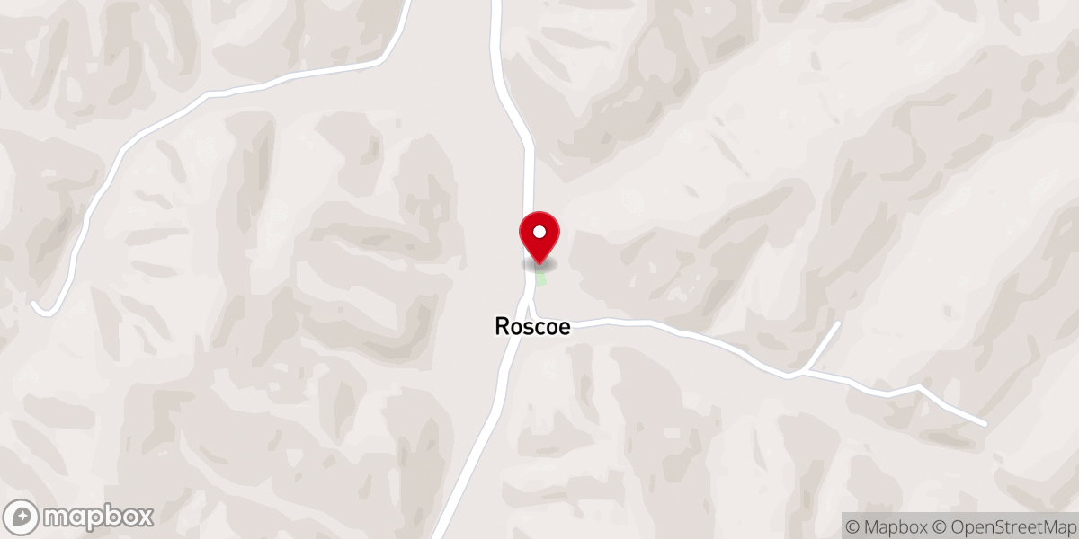 Map showing location of Watson Church
