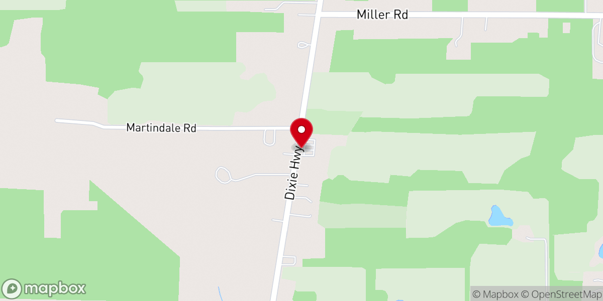 Map showing location of Sacred Heart of Jesus Catholic Church