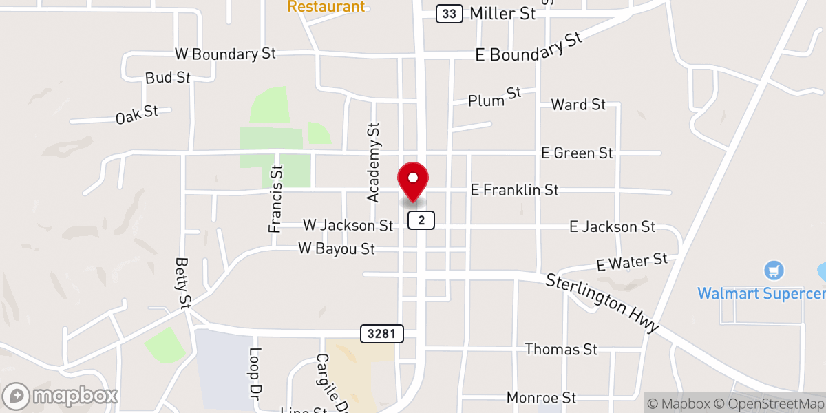 Map showing location of Union Museum of History and Art