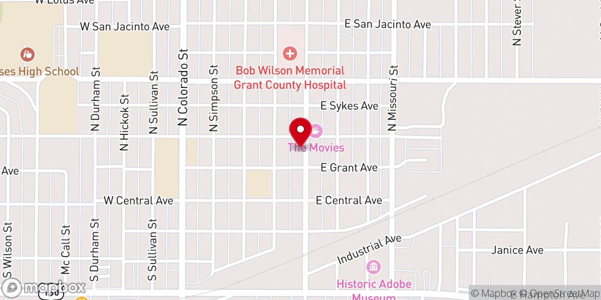 Map showing location of Restored By Grace