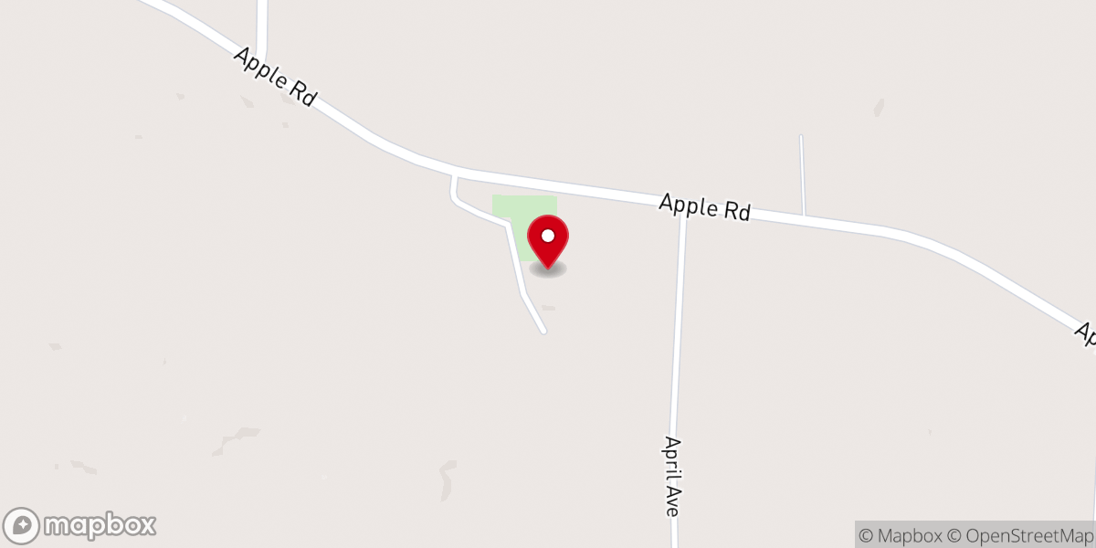 Map showing location of East Clermont Church
