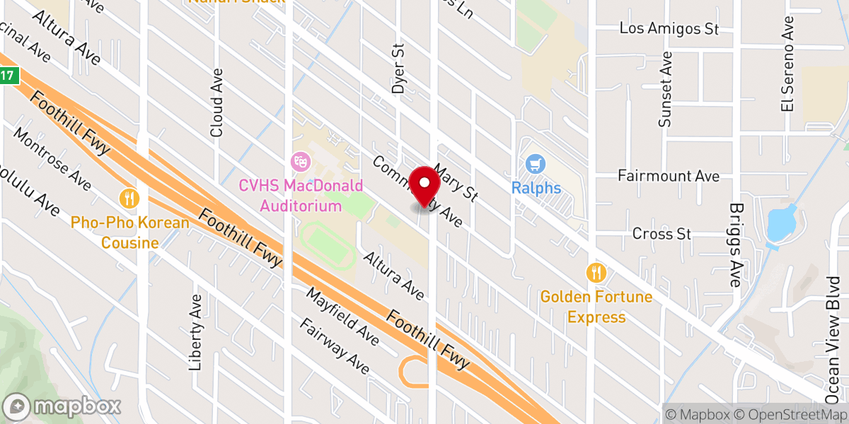 Map showing location of New Song Evangelical Church
