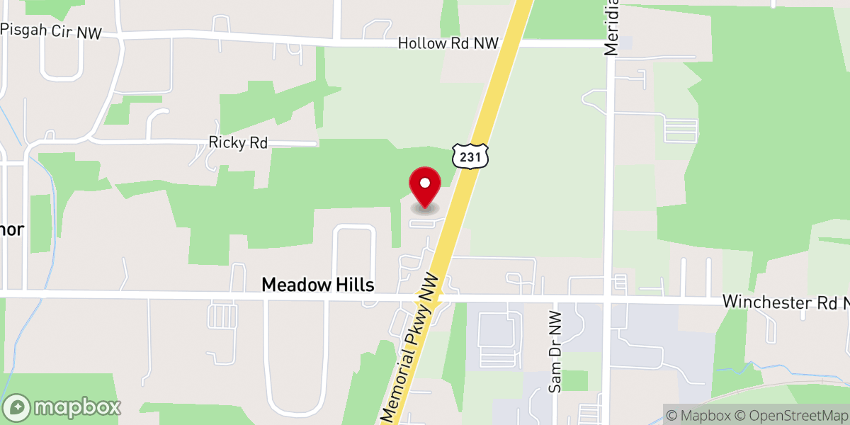Map showing location of Kingdom Reign Ministries