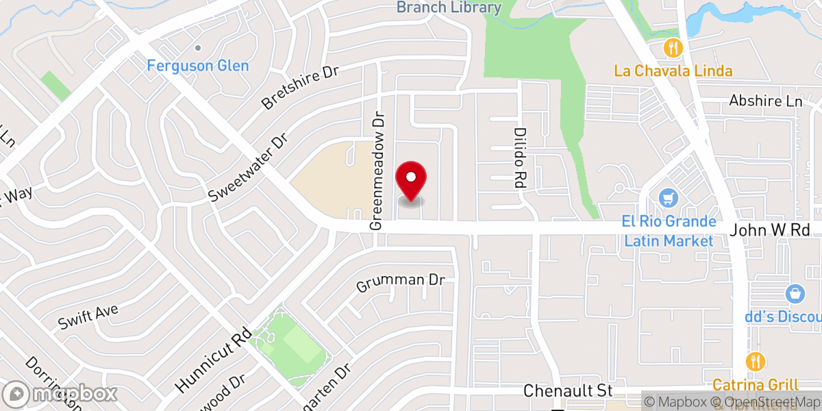 Map showing location of White Rock Community Church