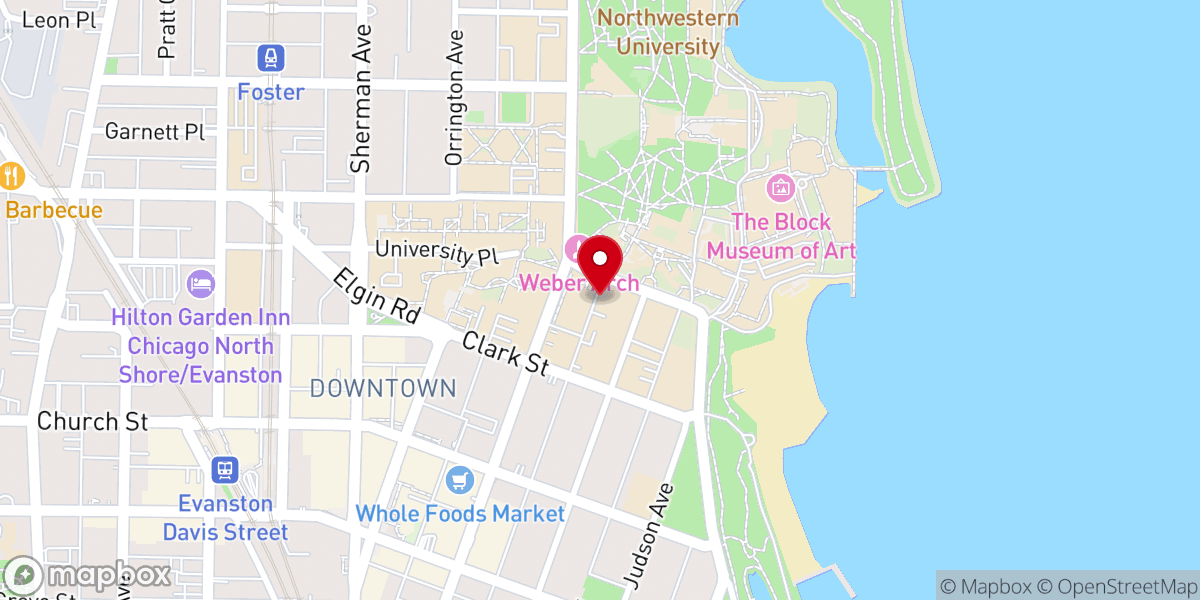 Map showing location of The Church of Christ the King