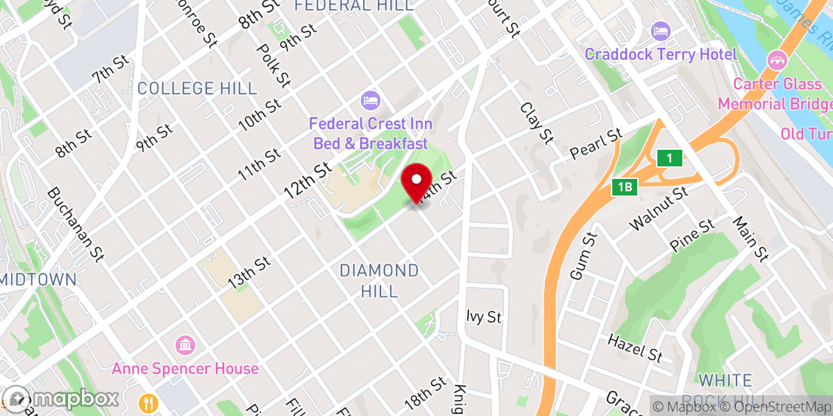 Map showing location of Mount Zion Glorious Apostolic Church