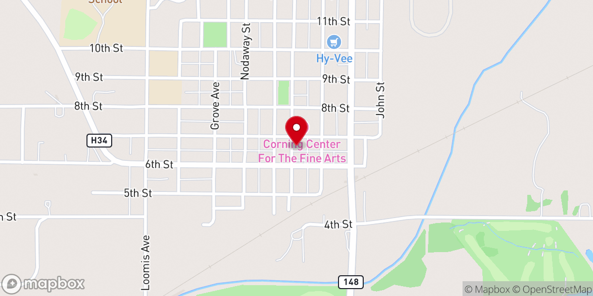 Map showing location of Adams County Free Press
