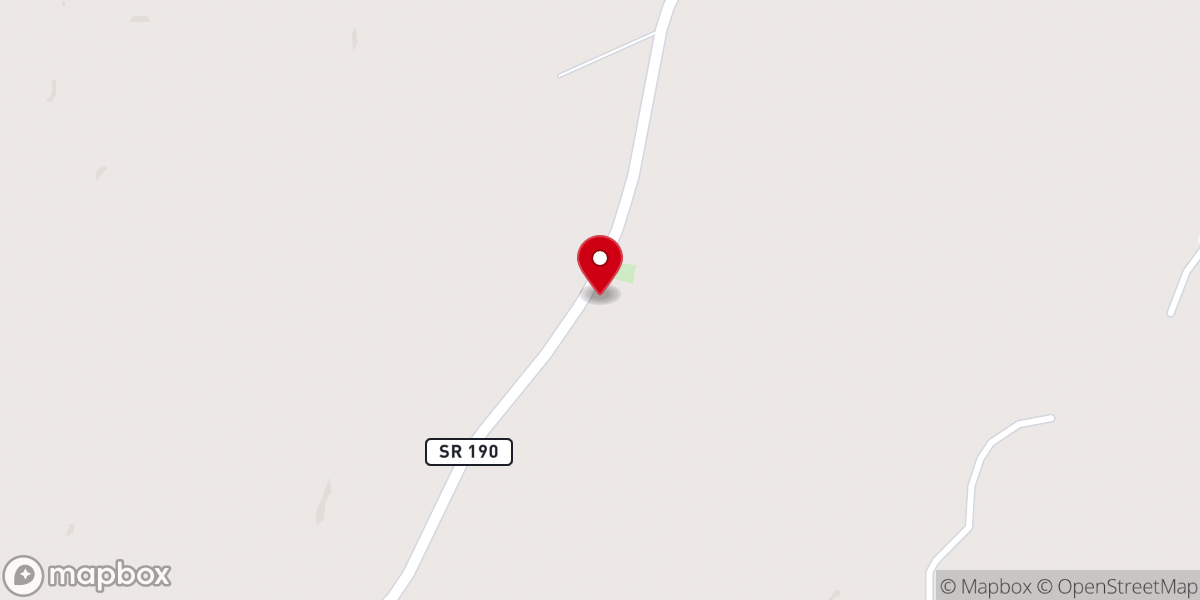 Map showing location of Hodges Chapel Baptist Church