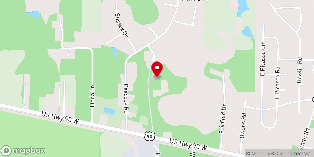 Map showing location of TRI-STATE CHRISTIAN FELLOWSHIP INC