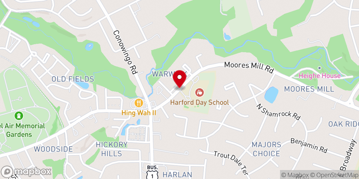 Map showing location of Dwell City Church