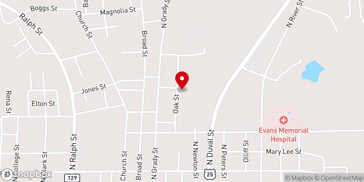 Map showing location of Community Empowerment Ministries, Inc.