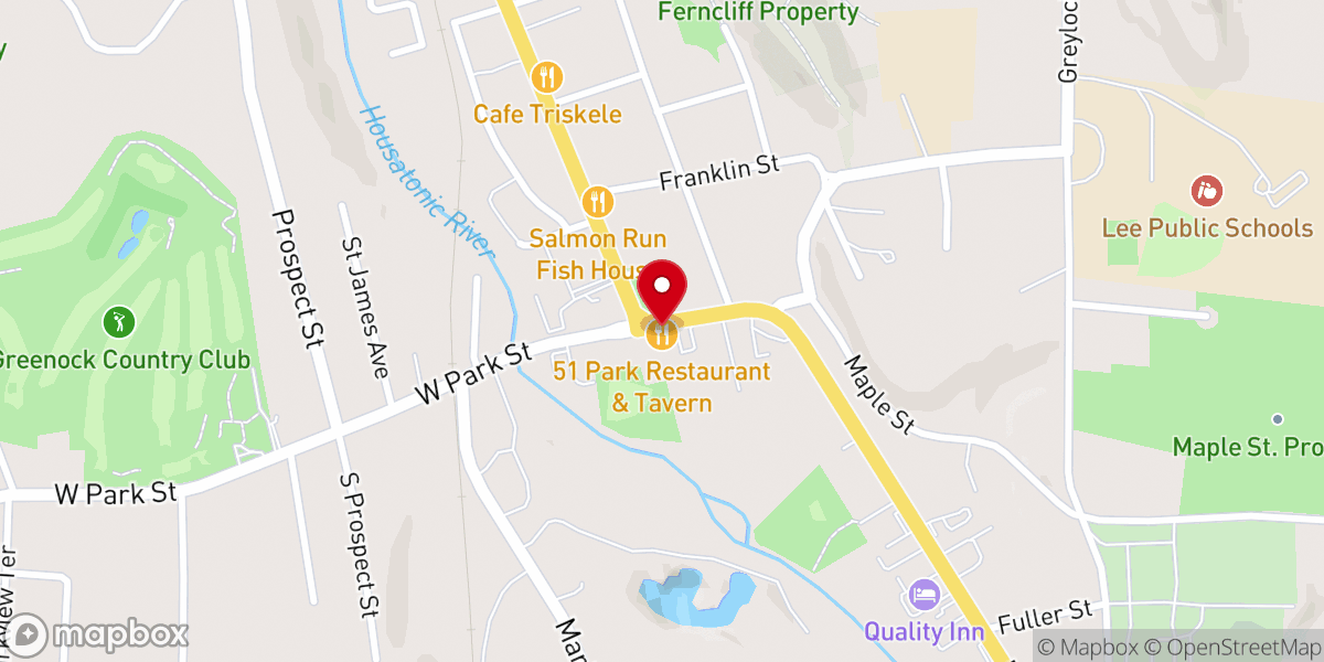 Map showing location of United Church of Christ