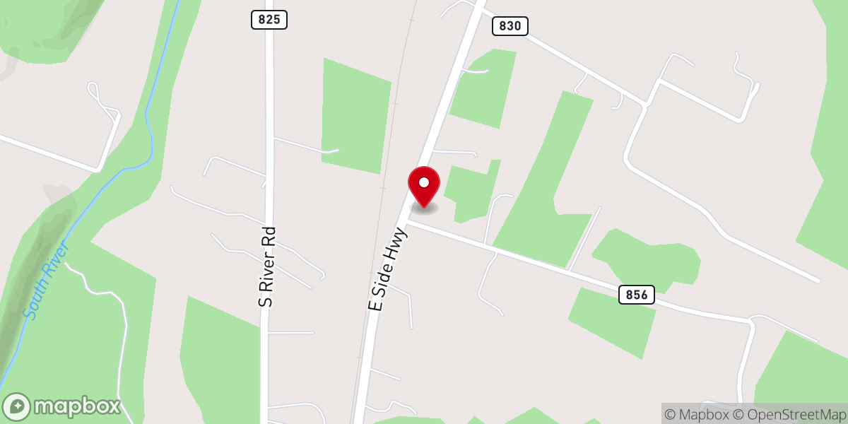Map showing location of Grottoes Seventh-day Adventist Church
