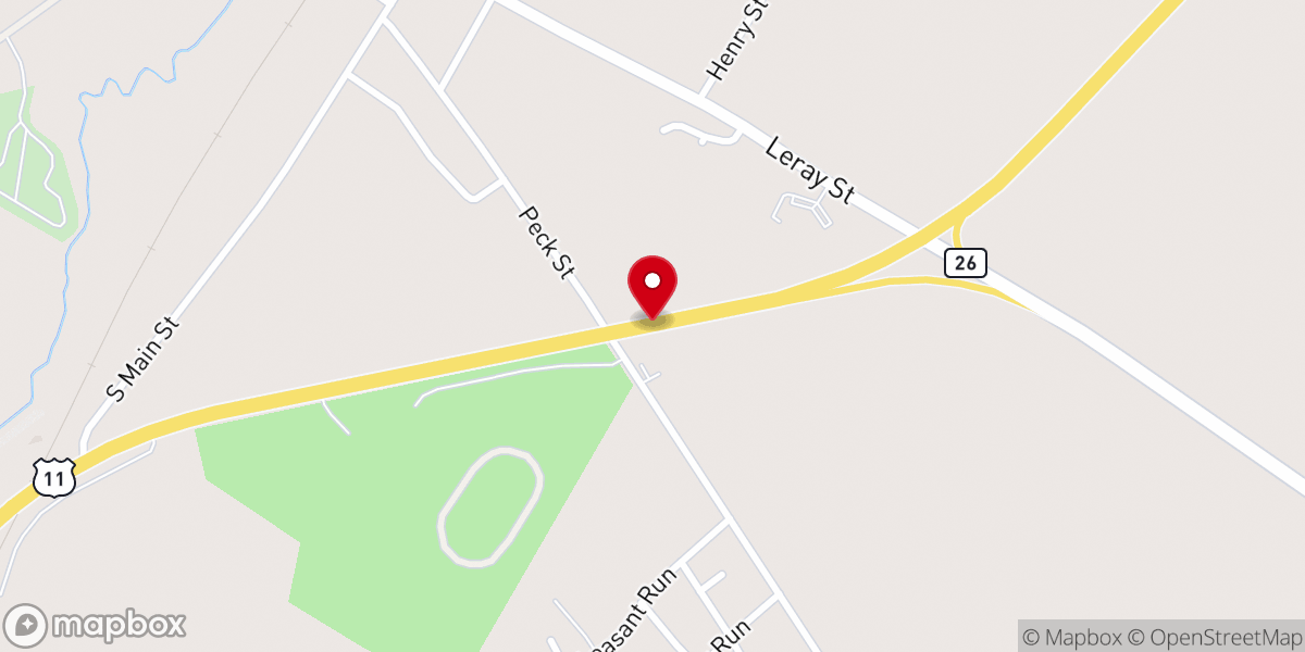 Map showing location of Northland Assembly of God