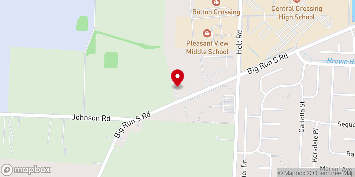 Map showing location of Kingdom Life Ohio