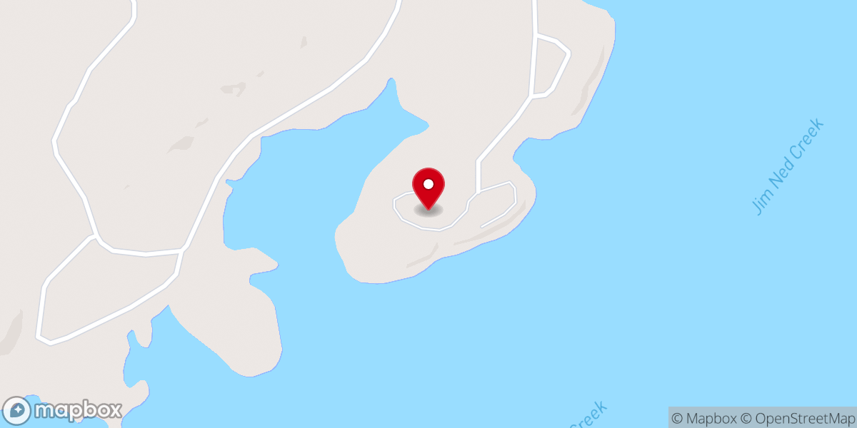 Map showing location of Lake Brownwood Christian Retreat